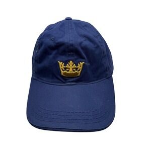 AmaWaterways Navy Blue Adjustable Dad Hat Gold Crown Logo Cruise Travel Ca